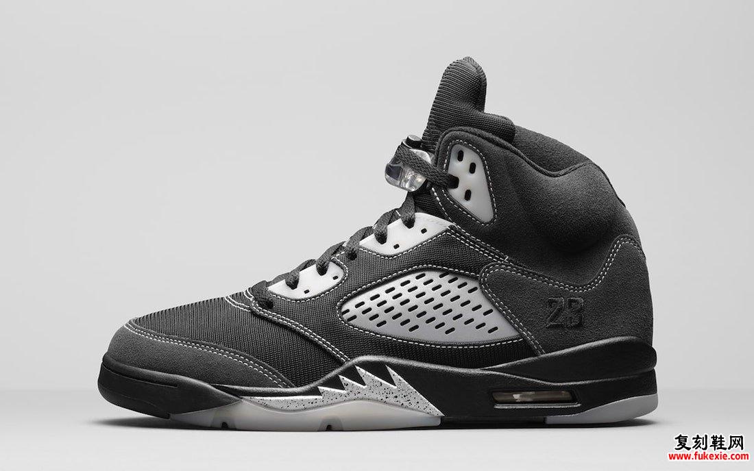 Air Jordan 5 Anthracite DB0731-001发售日期