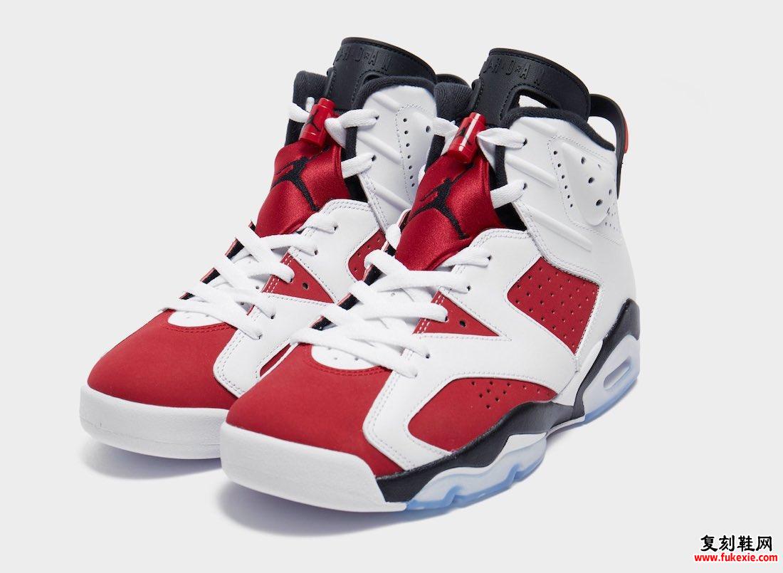 Air Jordan 6 Carmine CT8529-106发售详细信息