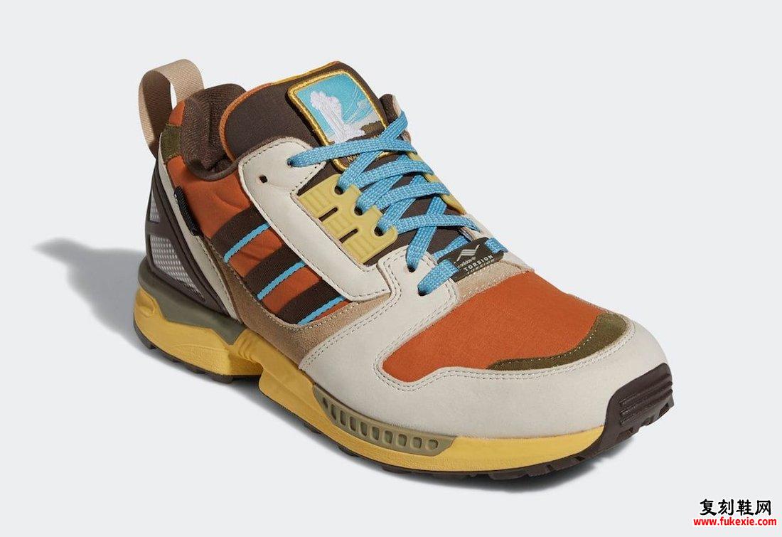 国家公园基金会adidas ZX 8000 Yellowstone FY5168发售日期信息