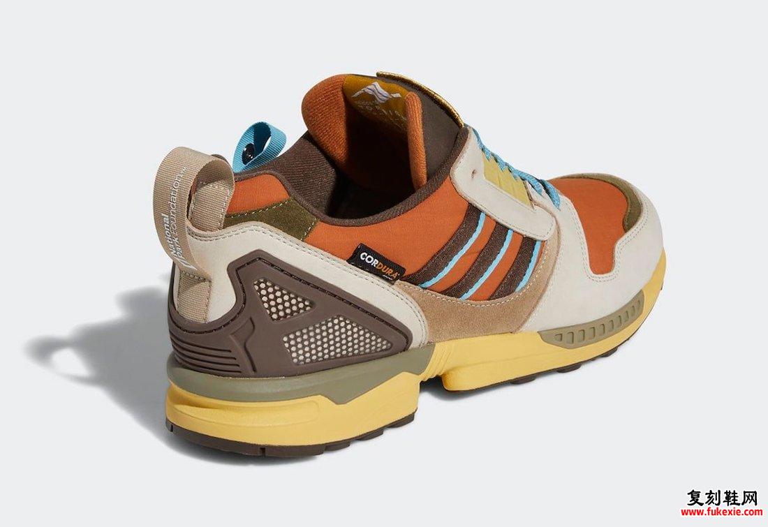 国家公园基金会adidas ZX 8000 Yellowstone FY5168发售日期信息