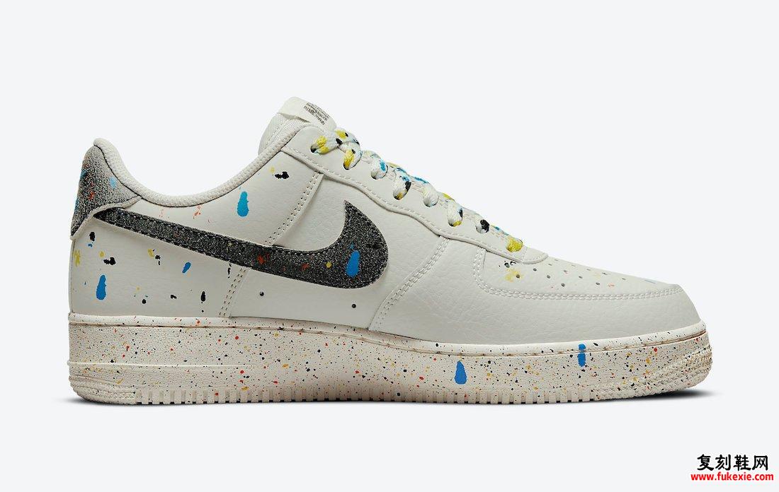 Nike Air Force 1 Low Paint Splatter CZ0339-001发售日期信息