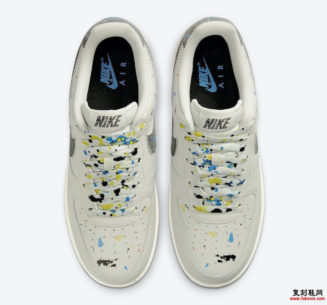 Nike Air Force 1 Low Paint Splatter CZ0339-001发售日期信息