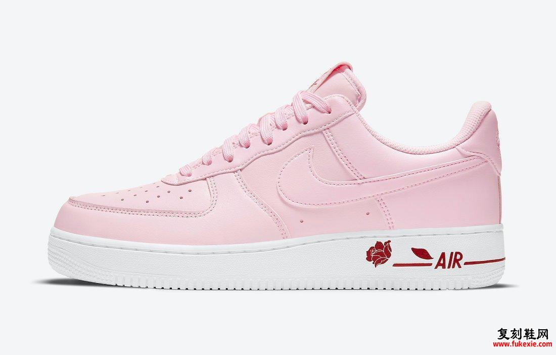 Nike Air Force 1 Low Rose Pink Foam CU6312-600发售日期