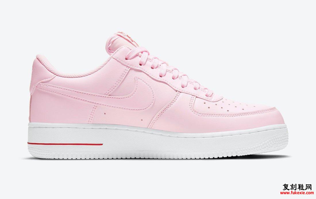 Nike Air Force 1 Low Rose Pink Foam CU6312-600发售日期