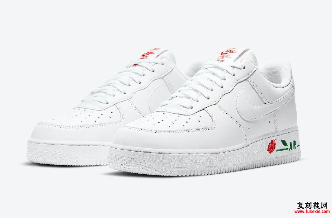 Nike Air Force 1 Low Rose White CU6312-100发售日期