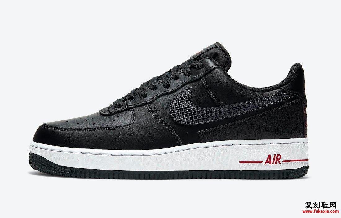 Nike Air Force 1 Technical Stitch Bred DD7113-001发布日期信息