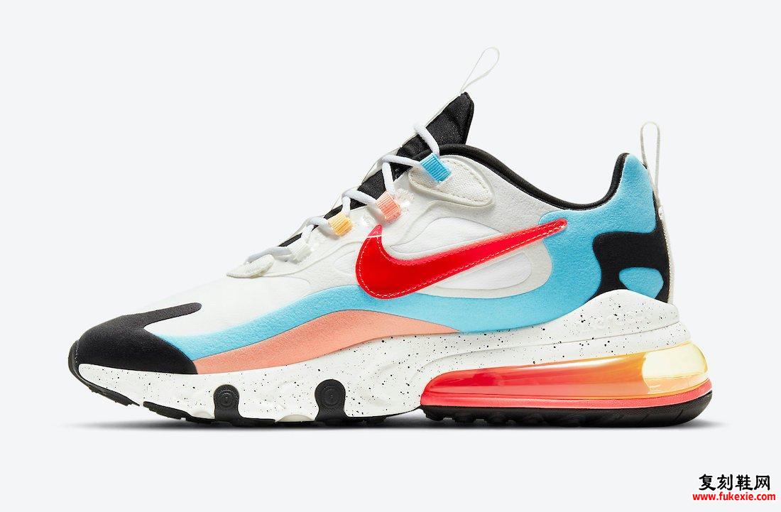 Nike Air Max 270 React The Future is the Air DD8498-161发售日期