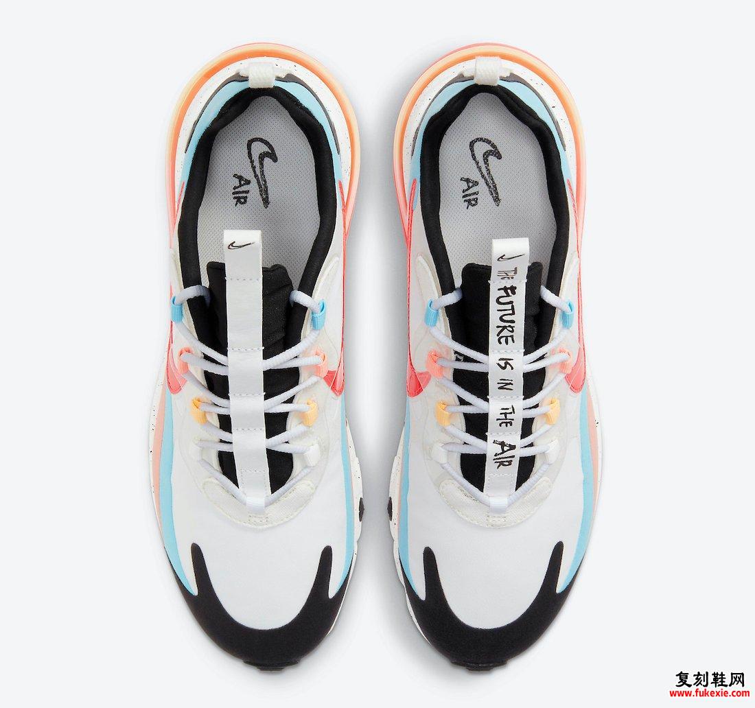 Nike Air Max 270 React The Future is the Air DD8498-161发售日期