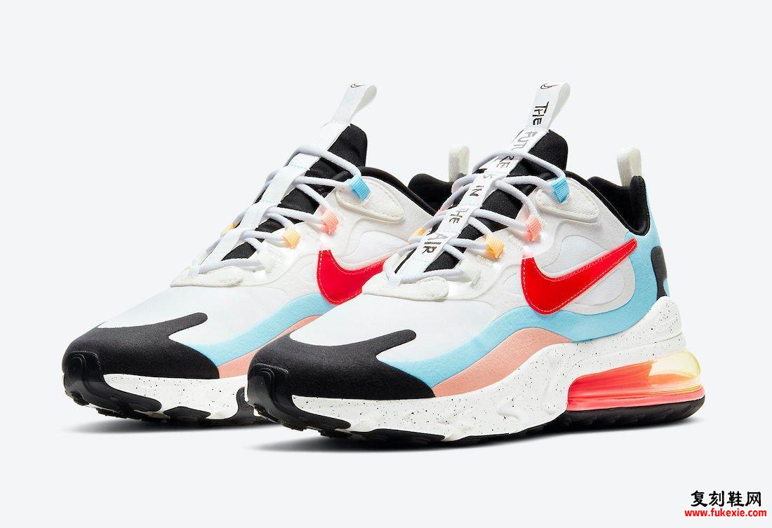 Nike Air Max 270 React The Future is the Air DD8498-161发售日期