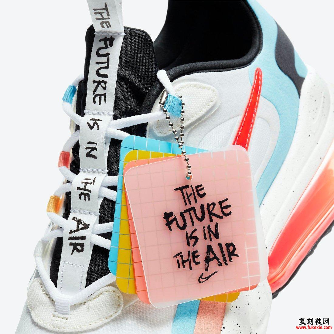 Nike Air Max 270 React The Future is the Air DD8498-161发售日期