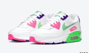 Nike Air Max 90 Green Pink Purple DH0250-100发售日期