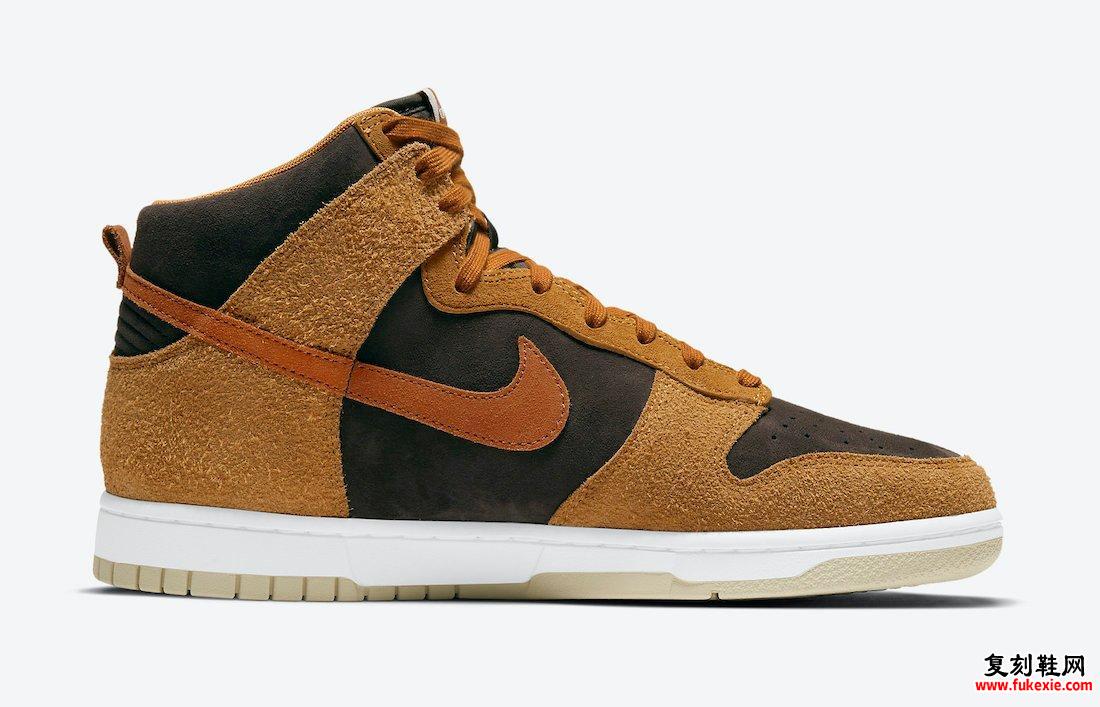 Nike Dunk High Dark Russet DD1401-200发售价格