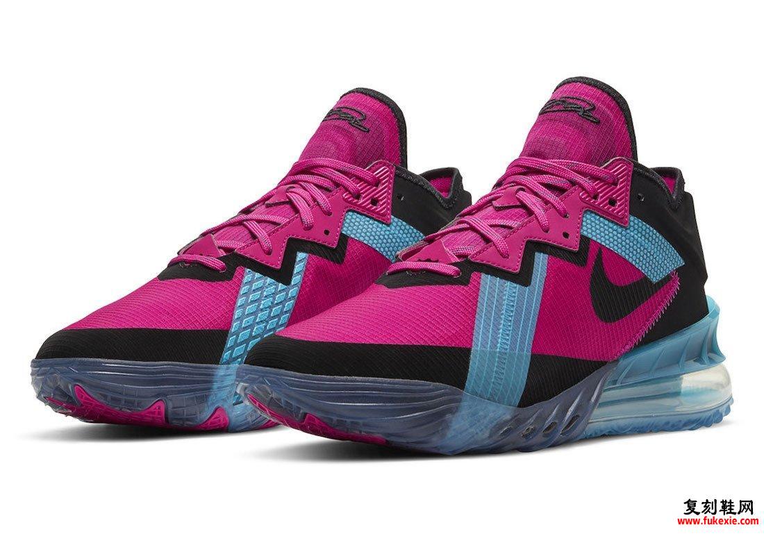 Nike LeBron 18 Low Fireberry CV7562-600发售日期