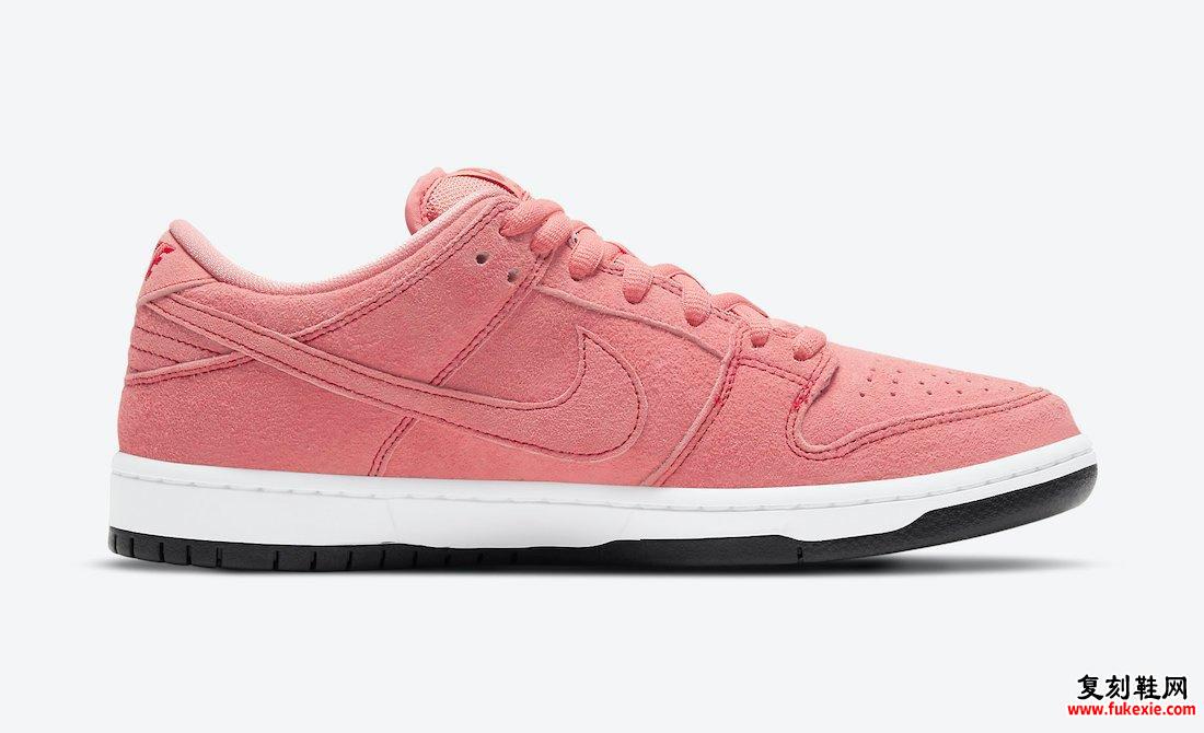 Nike SB Dunk Low Pink Pig CV1655-600发售详细价格