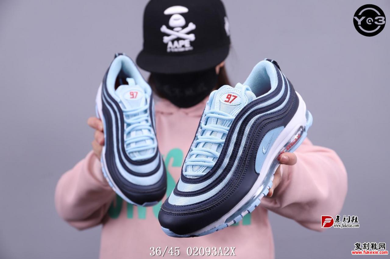 耐克97款子弹头 Nike Air Max 97 Og/Undftd 全掌气垫 运动缓震跑步鞋