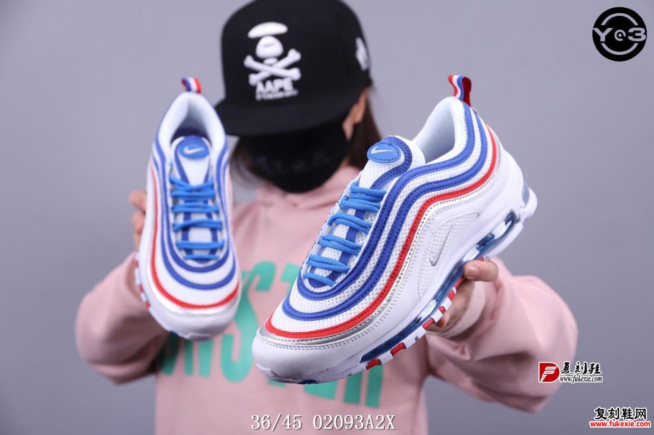 耐克97款子弹头 Nike Air Max 97 Og/Undftd 全掌气垫 运动缓震跑步鞋