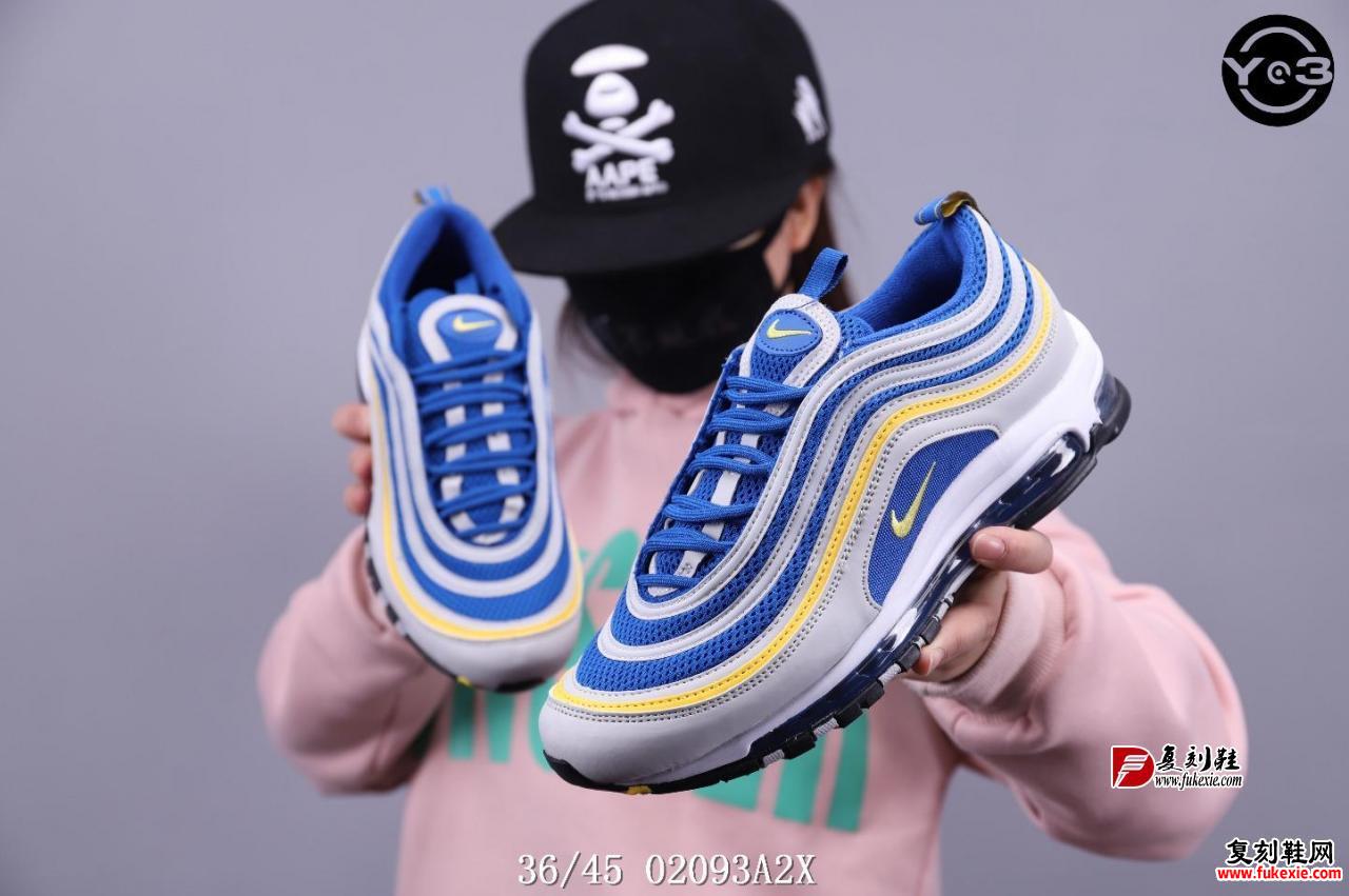 耐克97款子弹头 Nike Air Max 97 Og/Undftd 全掌气垫 运动缓震跑步鞋