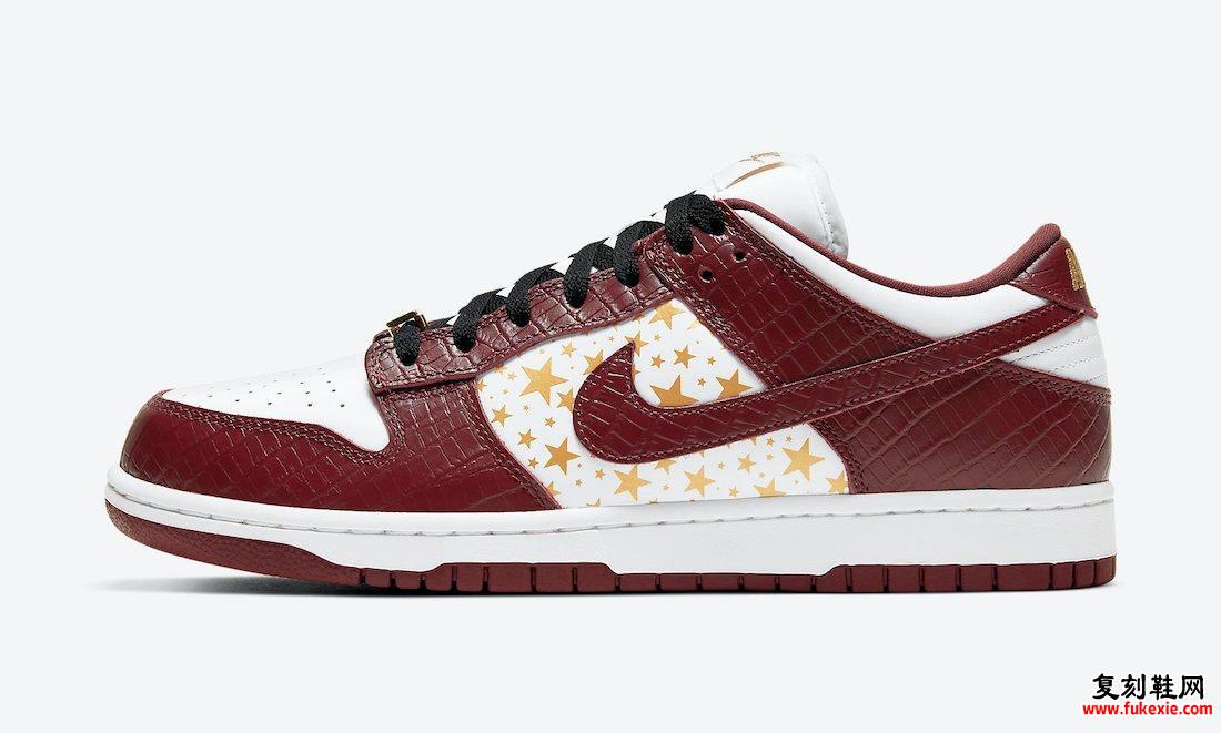 Supreme Nike SB Dunk Low Barkroot Brown DH3228-103发售价格