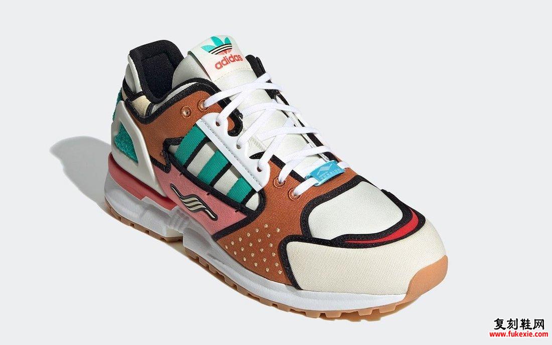 Simpsons adidas ZX 10000 Krusty Burger H05783发售日期