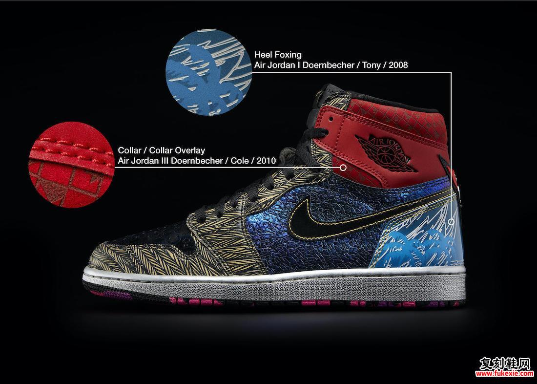 Air Jordan 1 What's the Doernbecher 2021发售日期