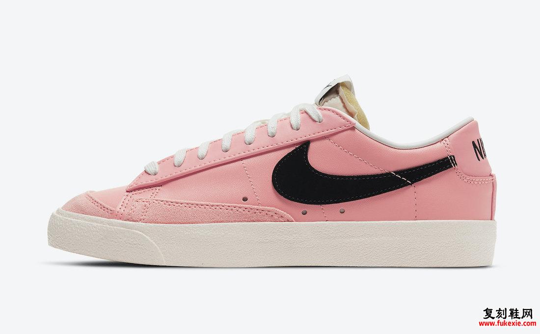 Nike Blazer Low Pink Black DJ5935-600发售日期