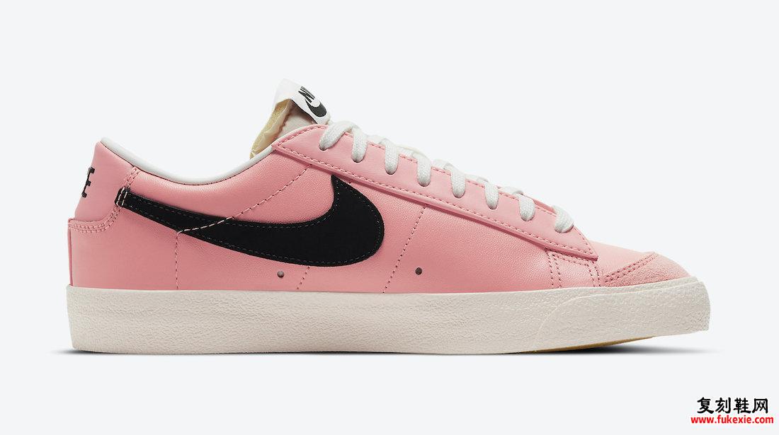 Nike Blazer Low Pink Black DJ5935-600发售日期