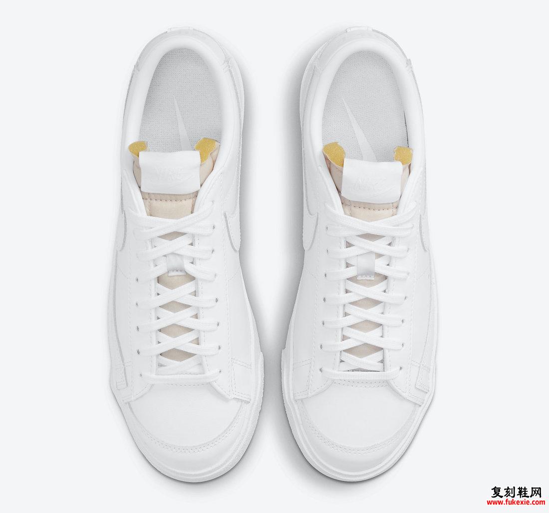 Nike Blazer Low Triple White DC4769-101发售日期