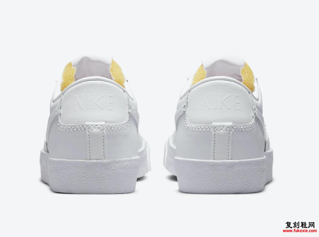 Nike Blazer Low Triple White DC4769-101发售日期