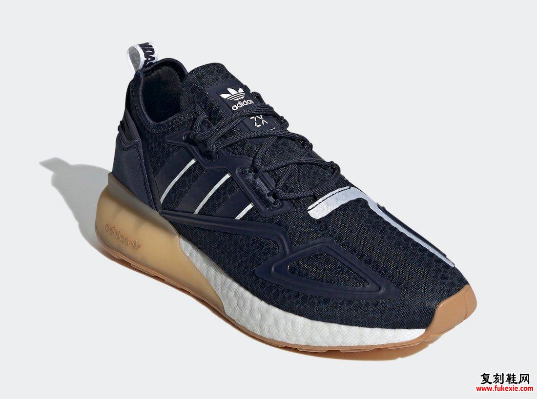 adidas ZX 2K Boost Black Gum G58084发售日期