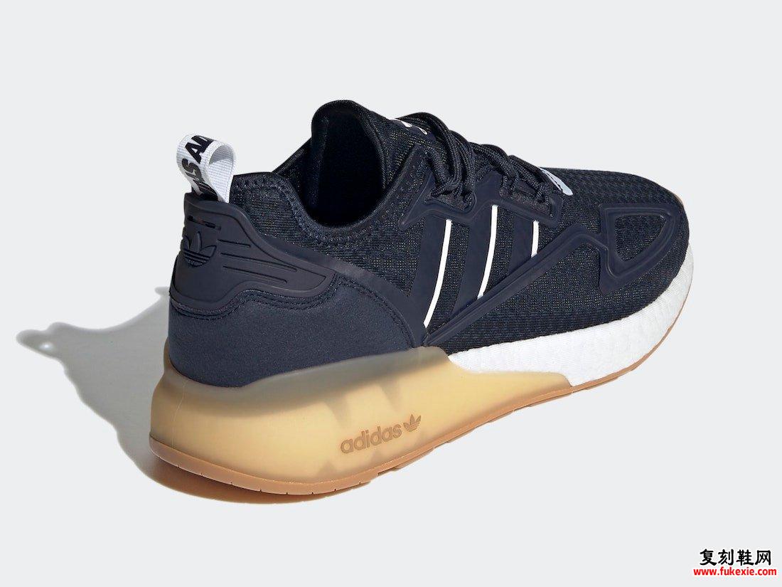 adidas ZX 2K Boost Black Gum G58084发售日期