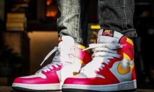 Air Jordan 1 High OG Light Fusion Red 555088-603现价