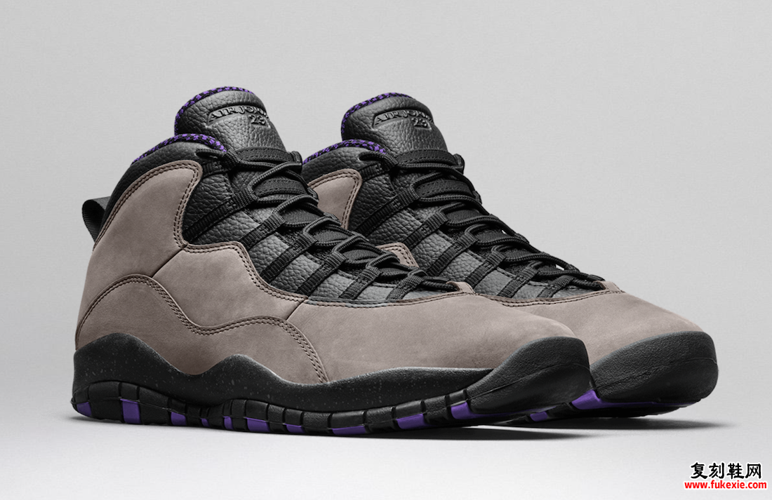 Air Jordan 10 Dark Mocha Infrared 23 Black Prism Violet CT8011-200发售日期