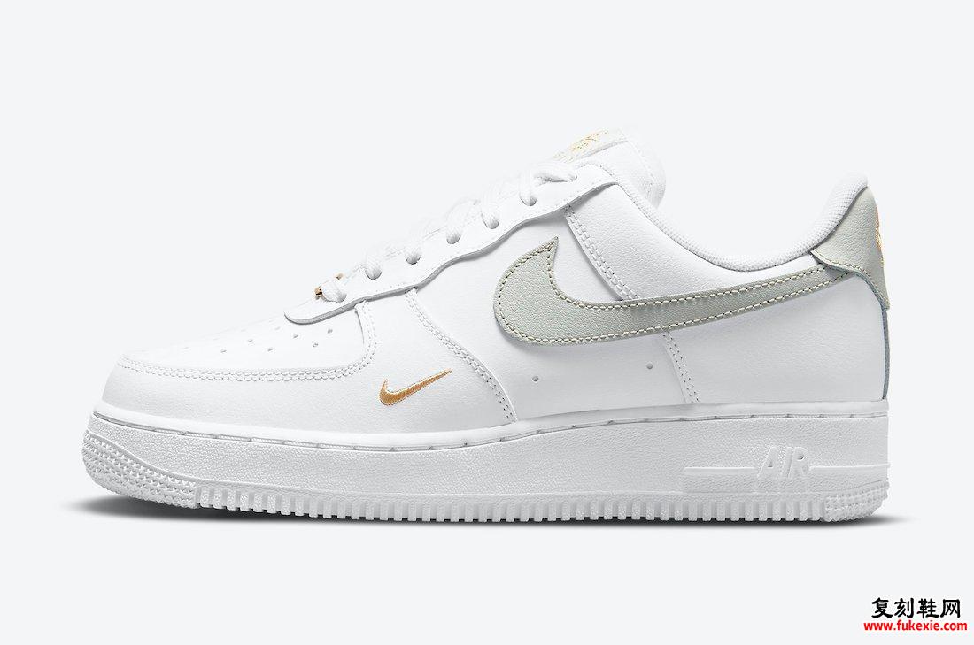 Nike Air Force 1 Low White Gray Gold CZ0270-106发售日期信息