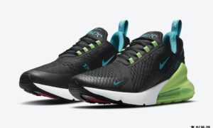 Nike Air Max 270 Black Neon Green Blue Pink DJ5136-001发售日期