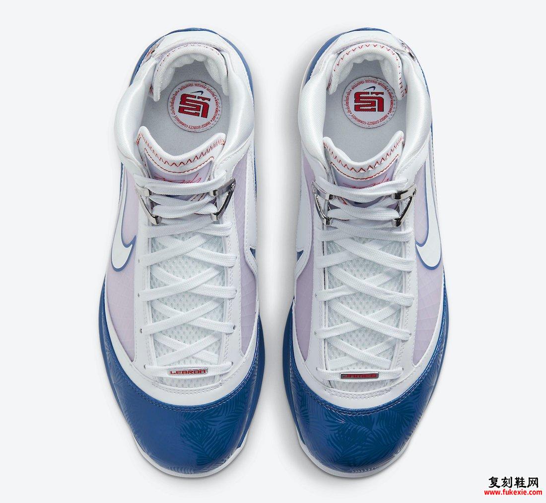 Nike LeBron 7 Dodgers DJ5158-100发售日期