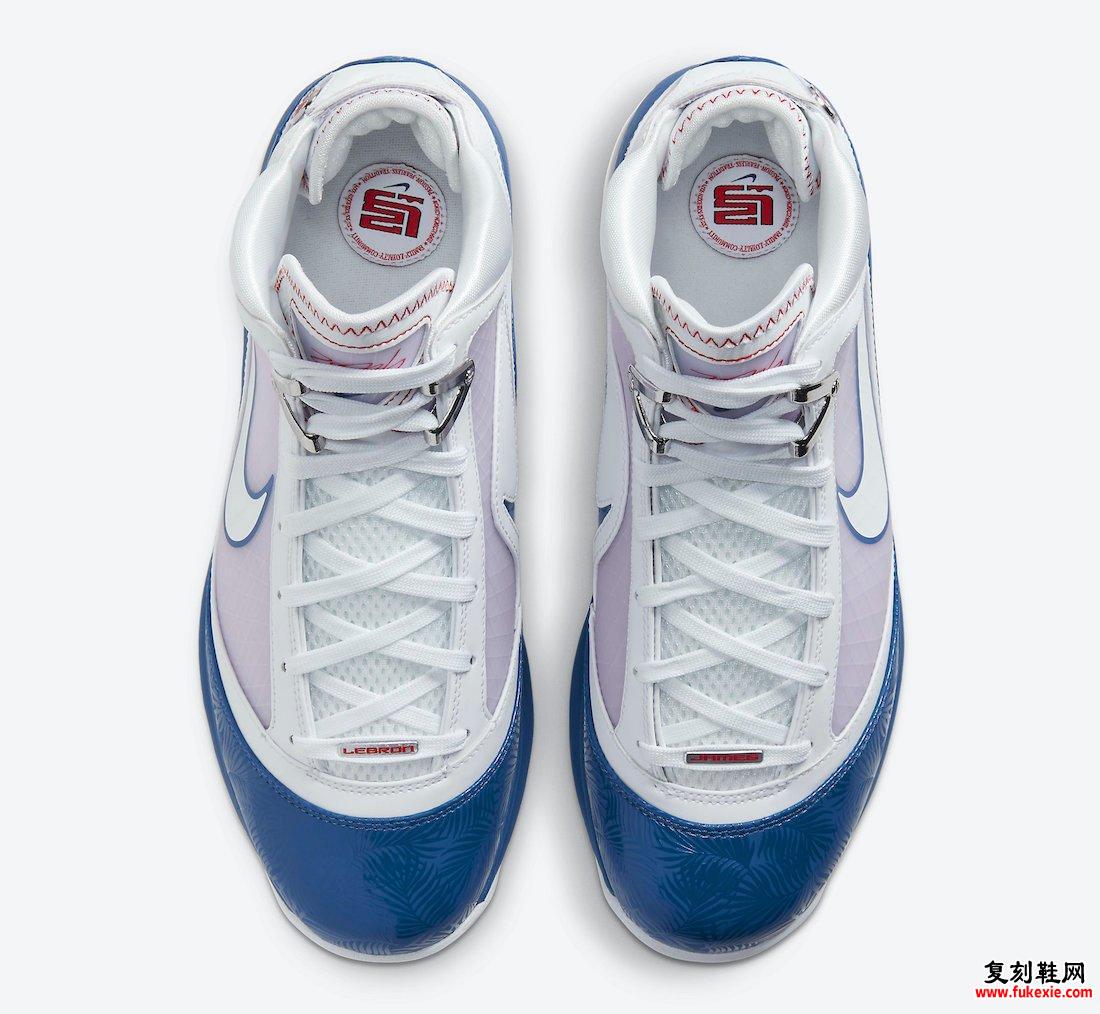 Nike LeBron 7 Dodgers DJ5158-100发售日期
