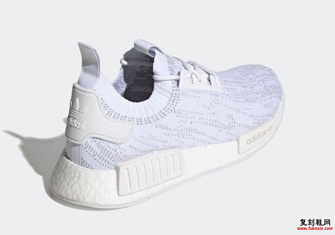 adidas NMD R1 Primeknit Cloud White FX6768发售日期