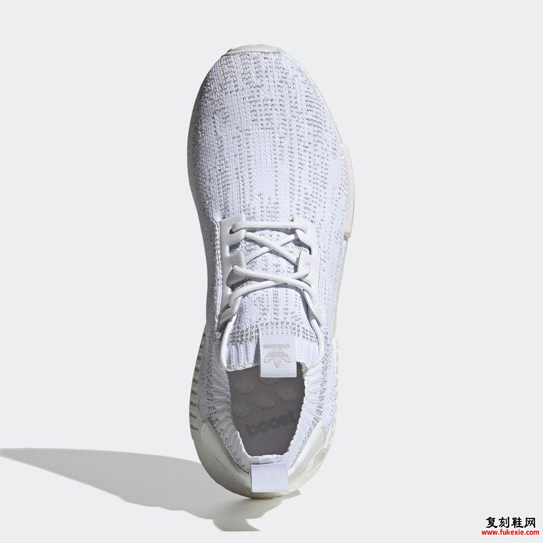 adidas NMD R1 Primeknit Cloud White FX6768发售日期