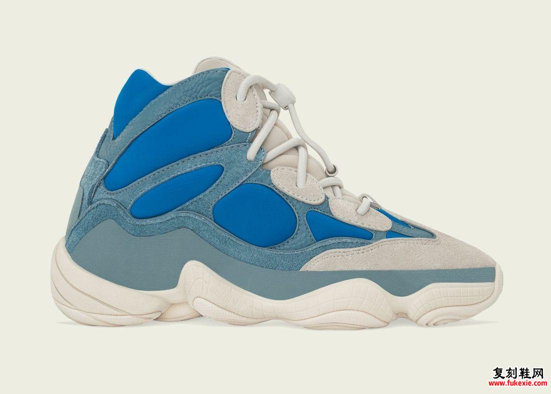 adidas Yeezy 500 High Frosted Blue发售日期