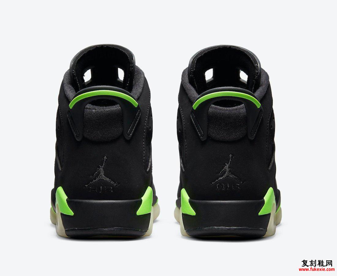 Air Jordan 6 Electric Green Kids 384665-003