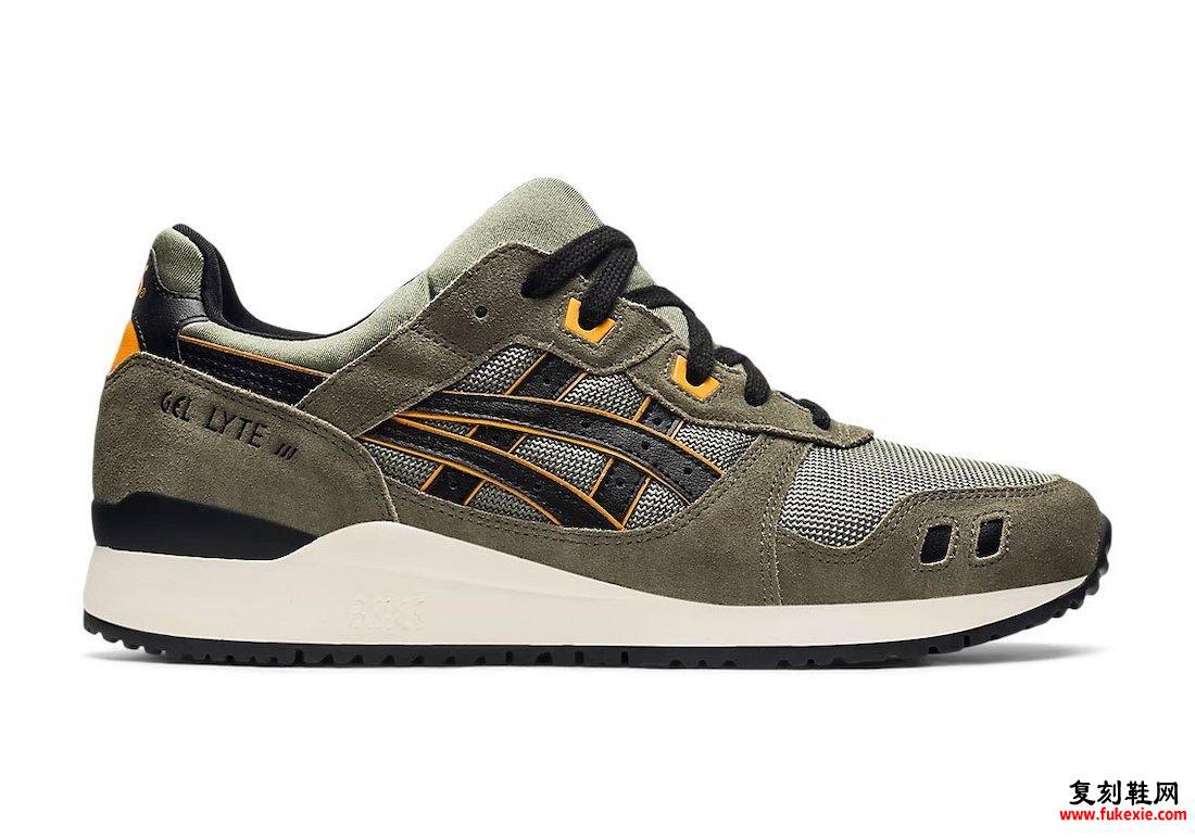 Asics Gel Lyte III地衣绿色发布日期信息