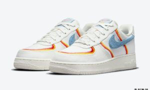 Nike Air Force 1 Low Sail Armory蓝色辣椒红DJ4655-133发售日期