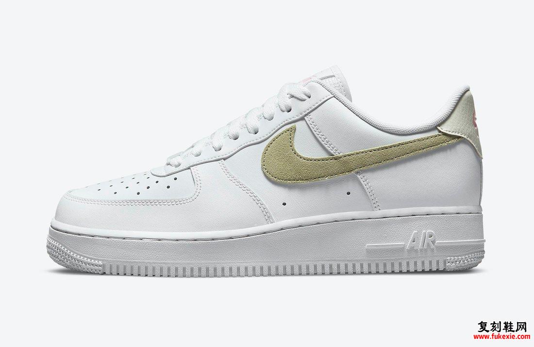 Nike Air Force 1 Low White Olive Pink DM2876-100发售日期