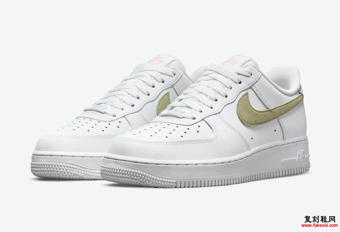 Nike Air Force 1 Low White Olive Pink DM2876-100发售日期