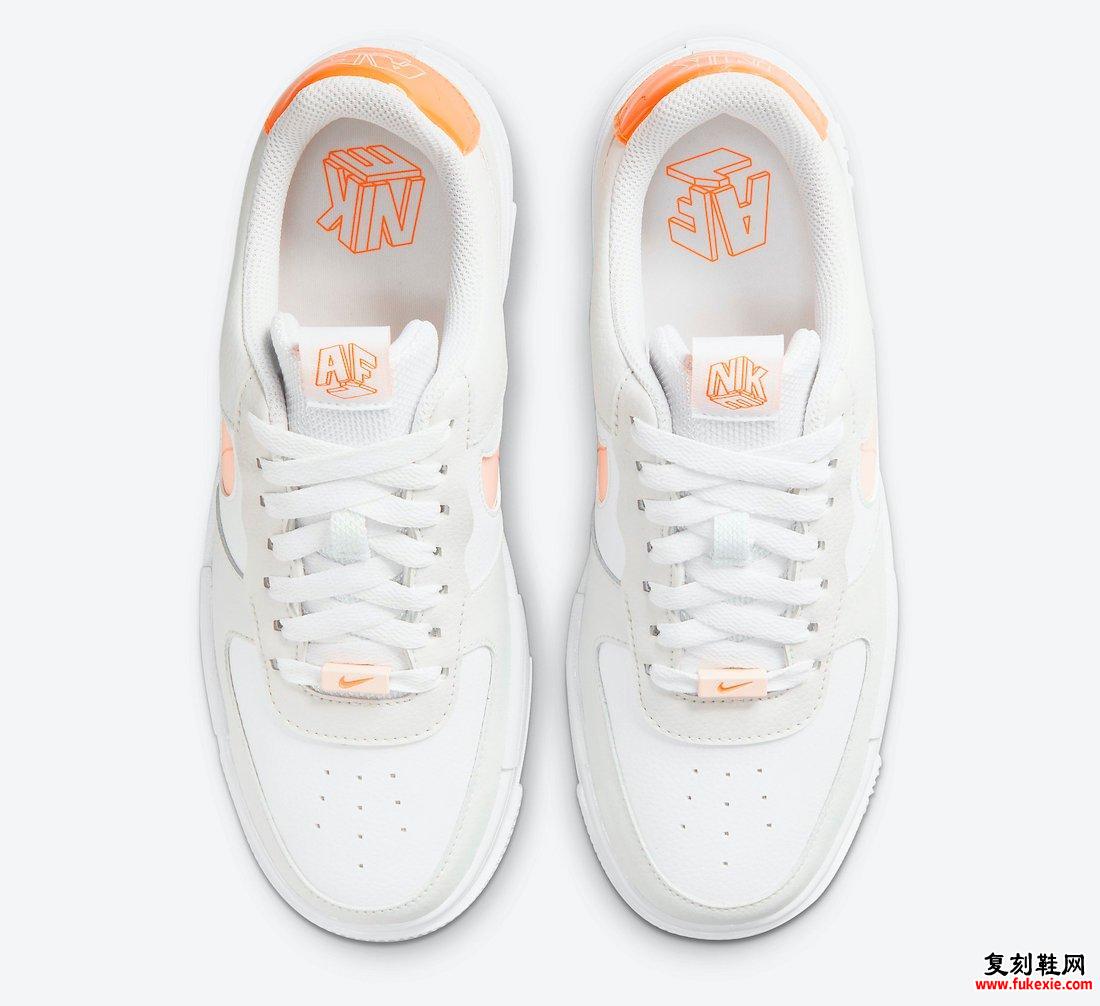 Nike Air Force 1 Pixel White Peach DM3036-100发售日期