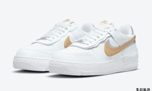 Nike Air Force 1 Shadow White Metallic Gold Silver DM3064-100发售日期