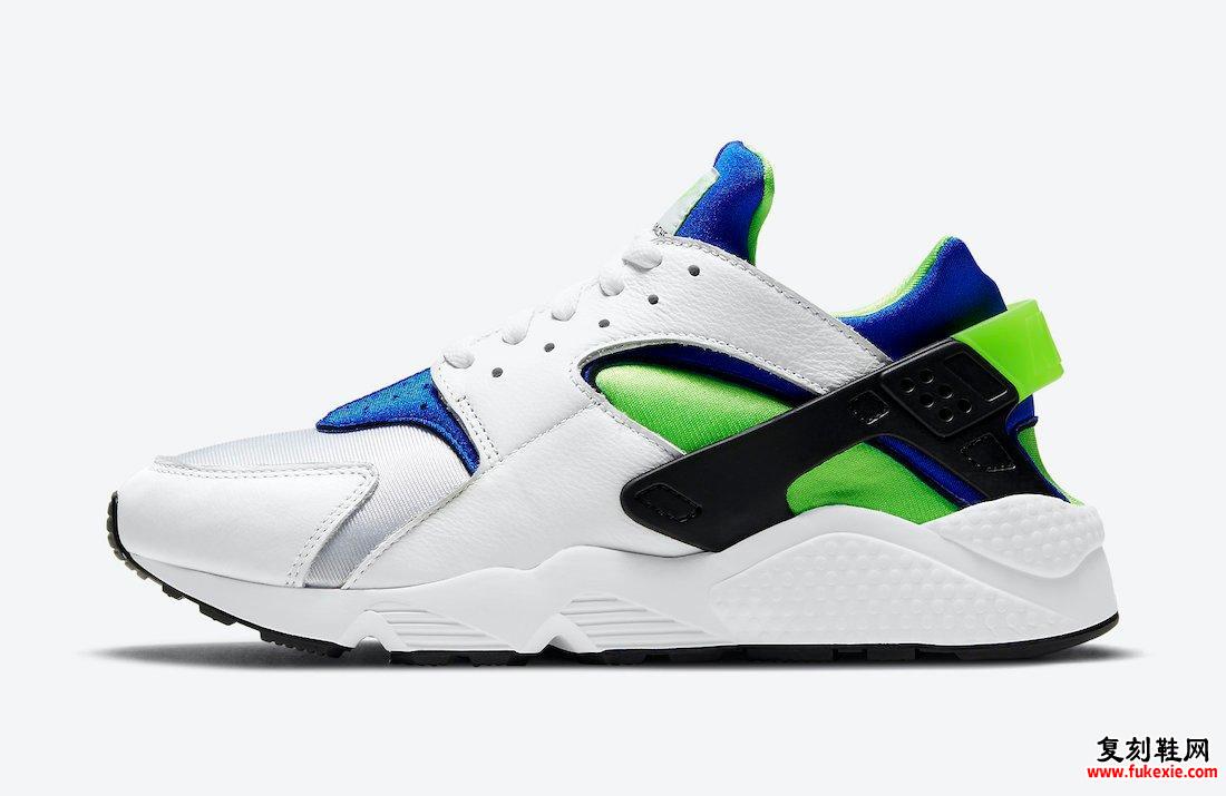 Nike Air Huarache Scream Green DD1068-100 2021发售日期