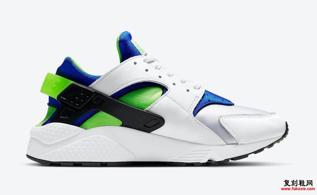 Nike Air Huarache Scream Green DD1068-100 2021发售日期