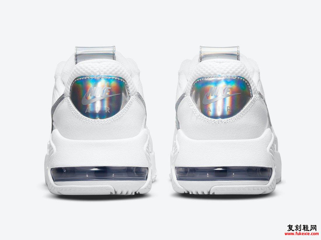 Nike Air Max Excee White Iridescent DJ6001-100发售日期