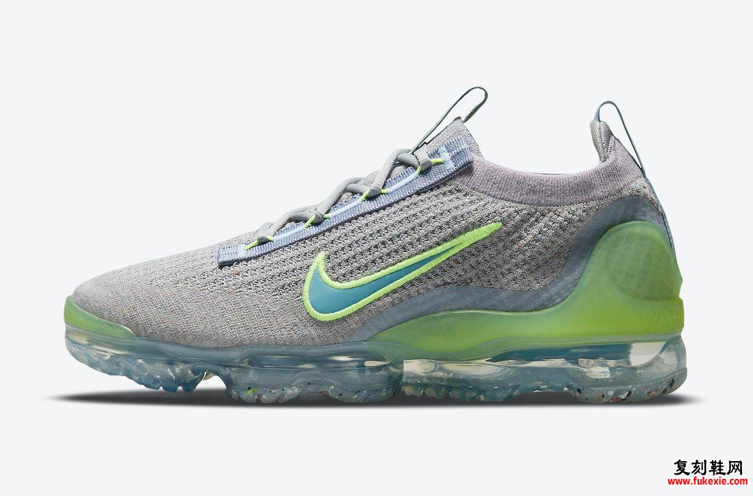 Nike Air VaporMax 2021 Grey Neon DH4084-003发售日期